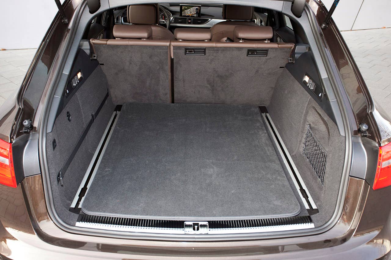 2012 Audi A6 Allroad Quattro rear cargo area