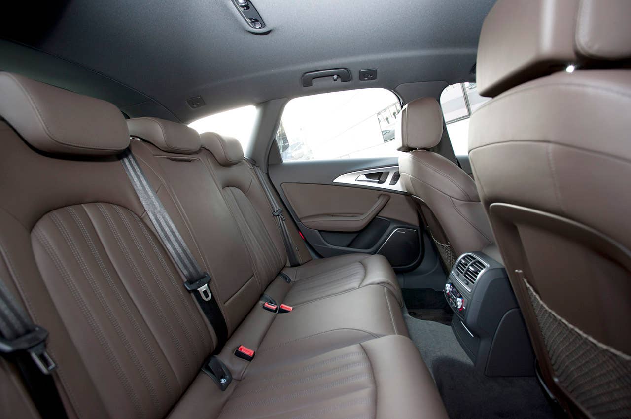 2012 Audi A6 Allroad Quattro rear seats