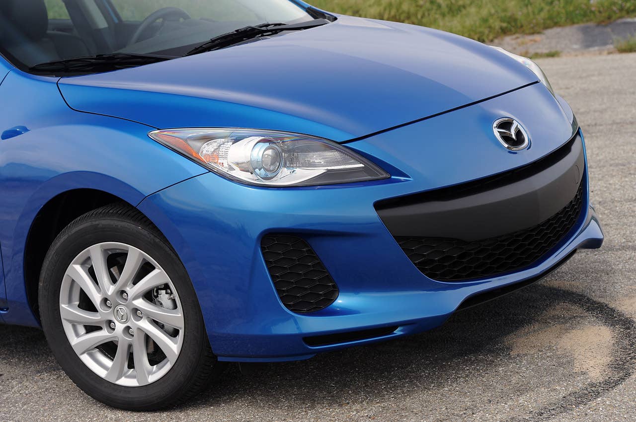 2012 Mazda3 Skyactiv front detail