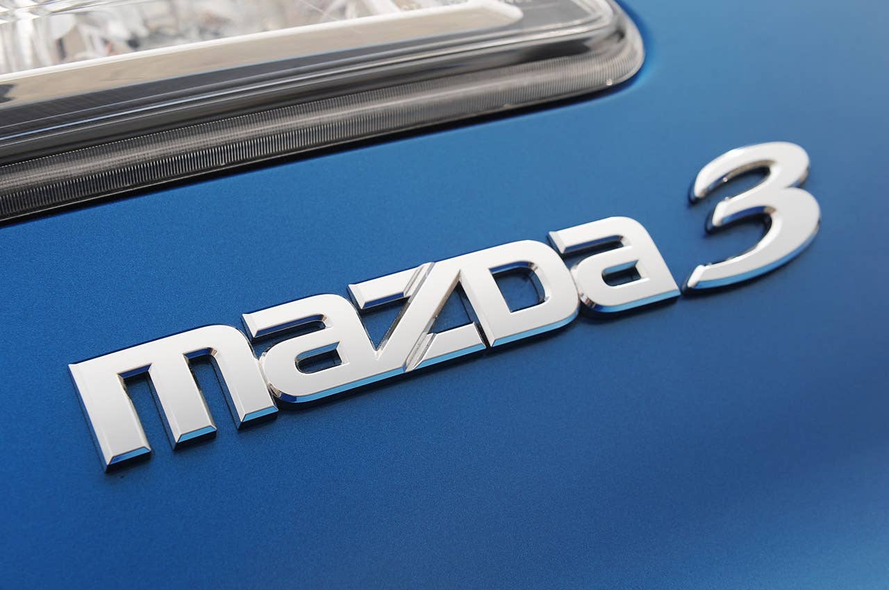 2012 Mazda3 Skyactiv badge
