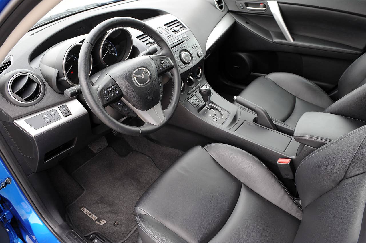 2012 Mazda3 Skyactiv interior
