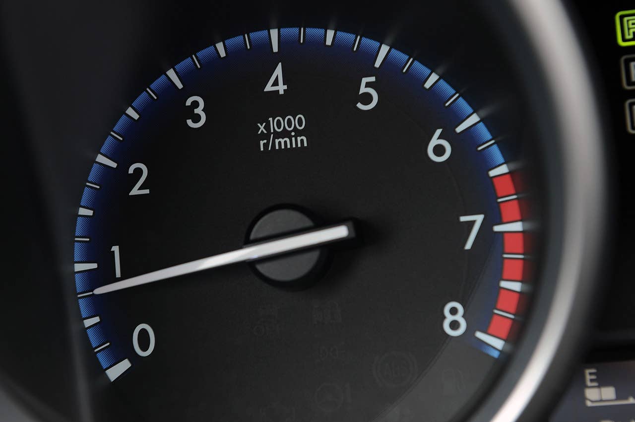 2012 Mazda3 Skyactiv tachometer