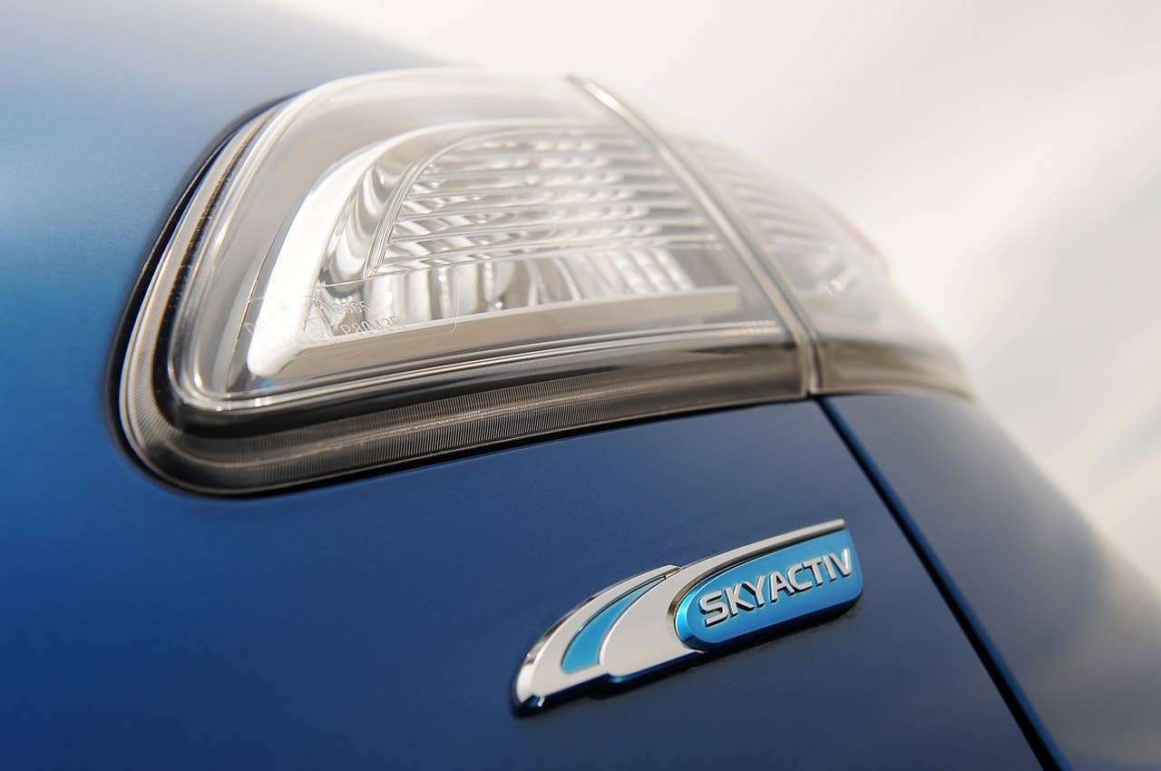 2012 Mazda3 Skyactiv badge