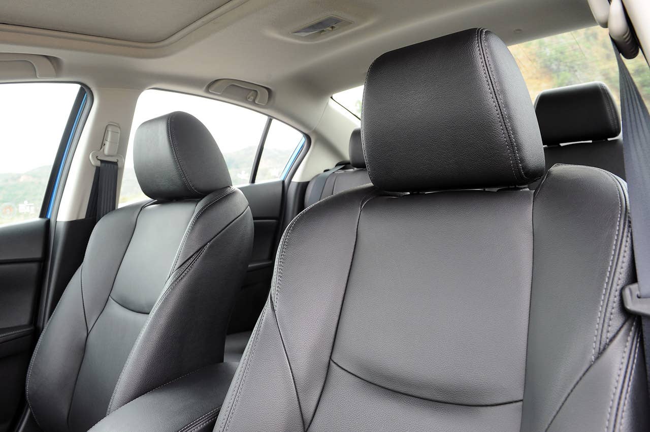 2012 Mazda3 Skyactiv front seats