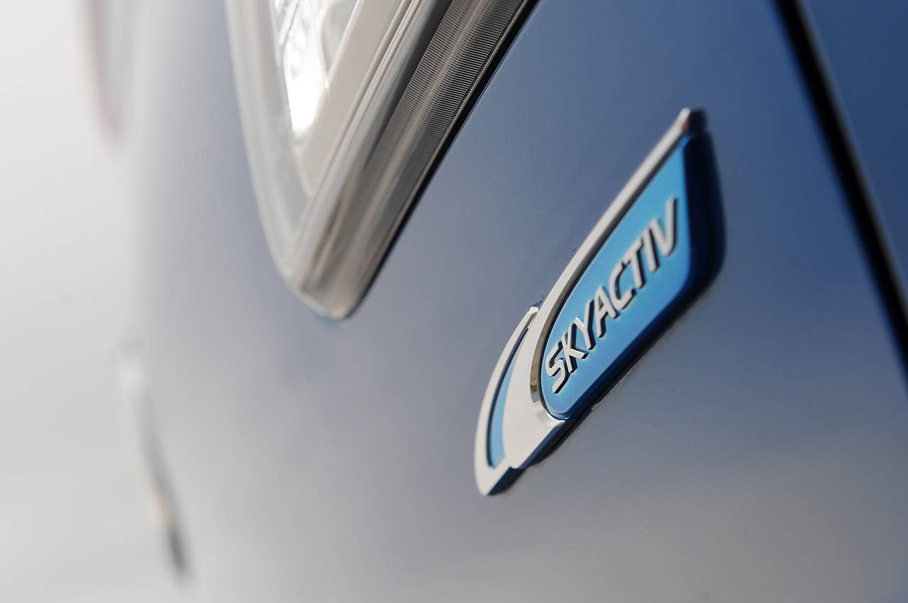 2012 Mazda3 Skyactiv badge