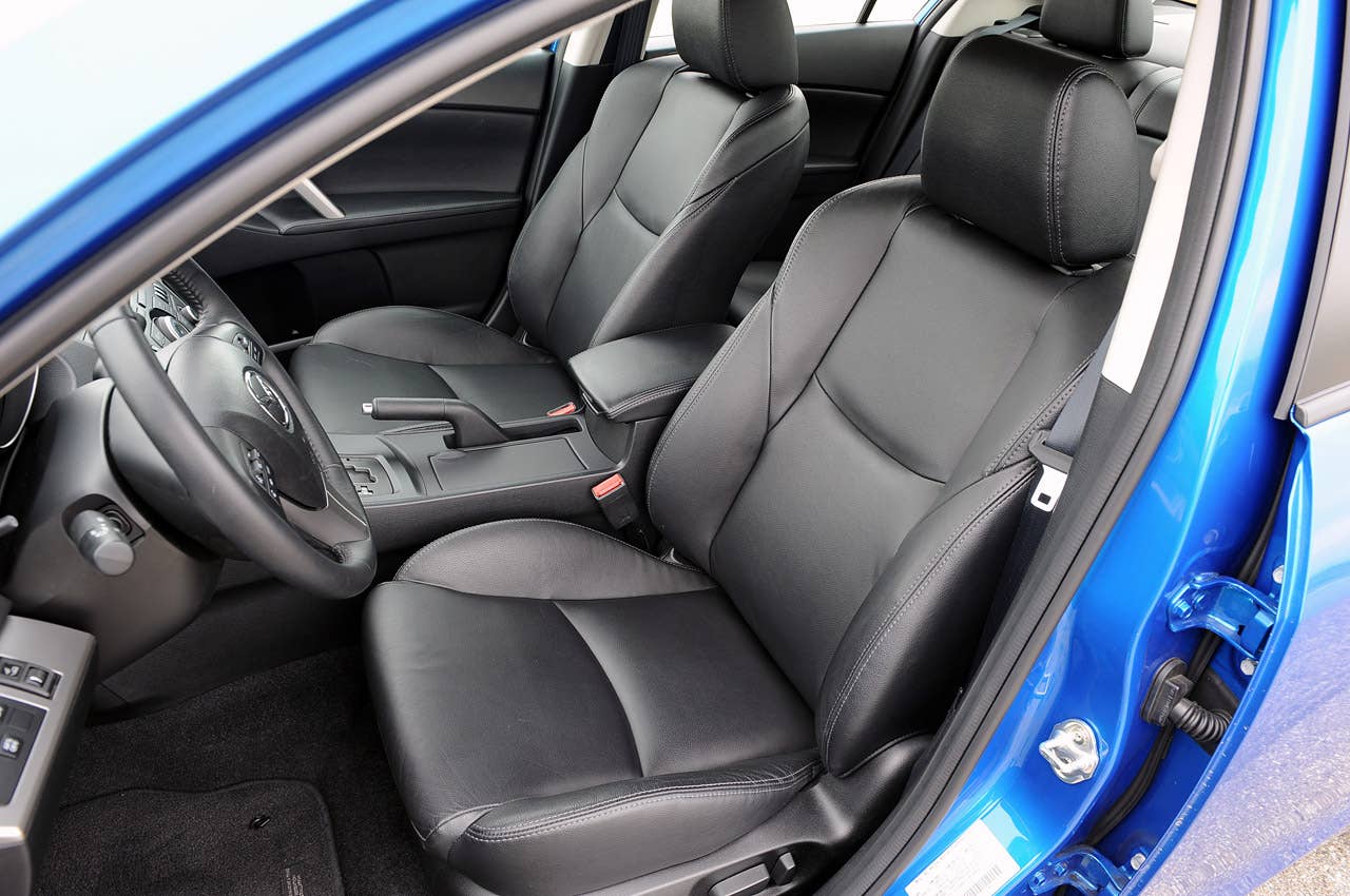 2012 Mazda3 Skyactiv front seats