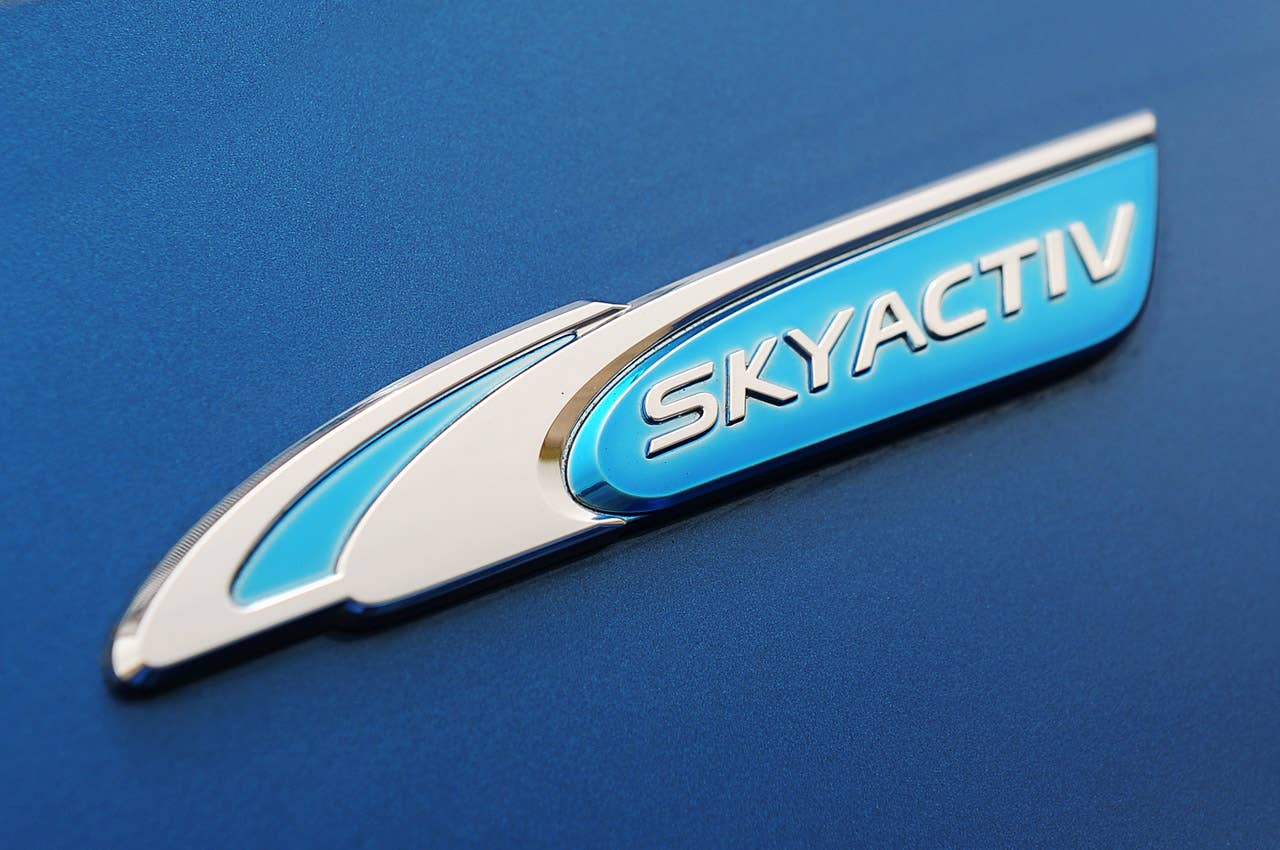 2012 Mazda3 Skyactiv badge