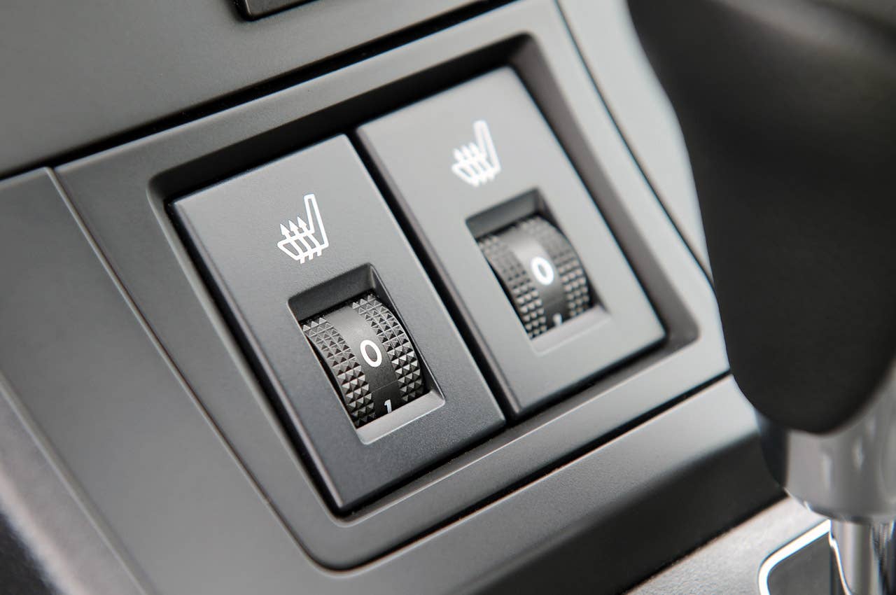 2012 Mazda3 Skyactiv seat heater controls
