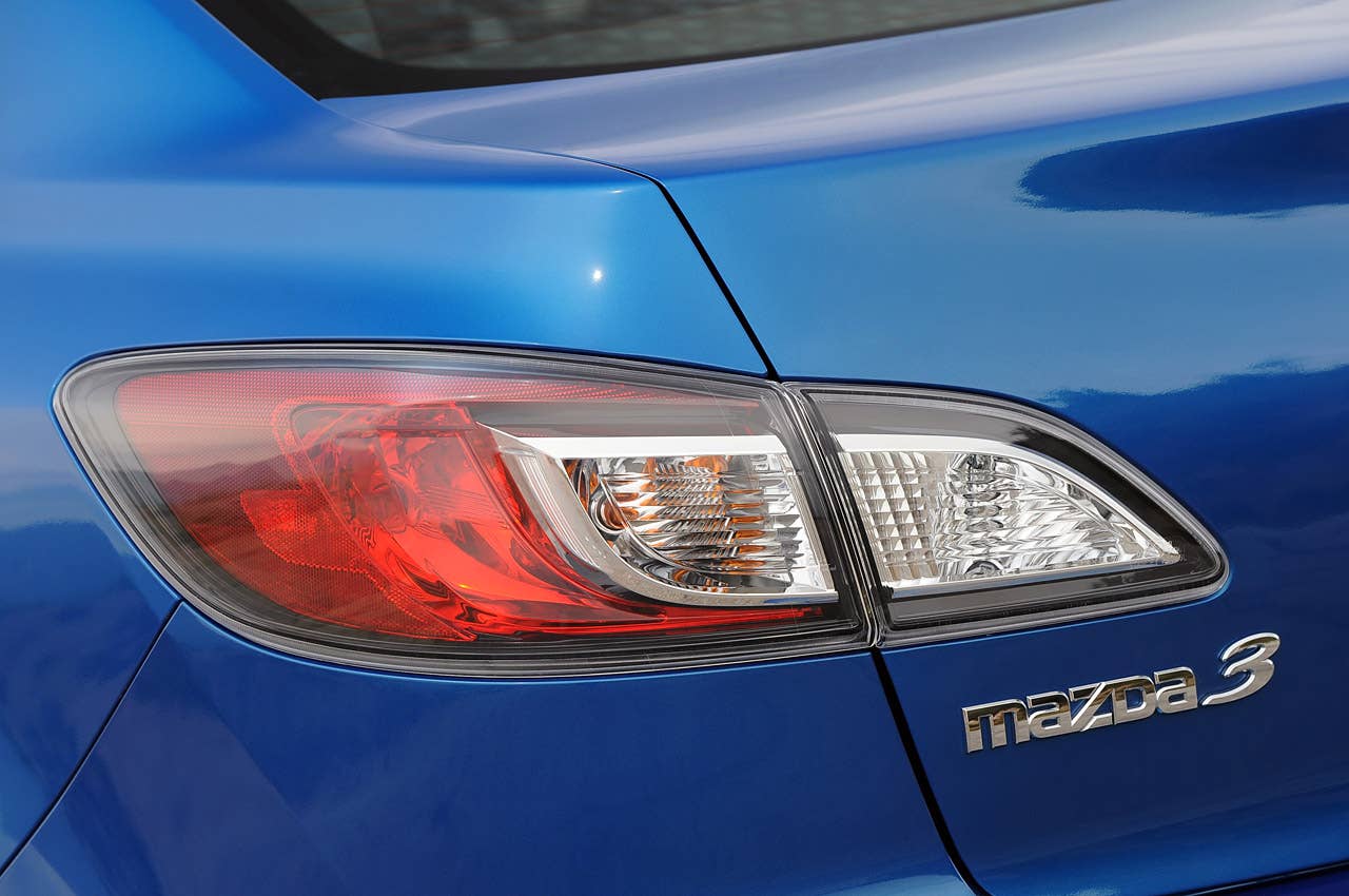 2012 Mazda3 Skyactiv taillight