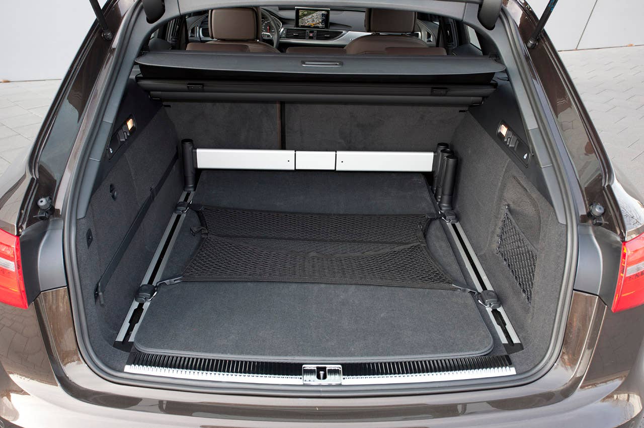 2012 Audi A6 Allroad Quattro rear cargo area