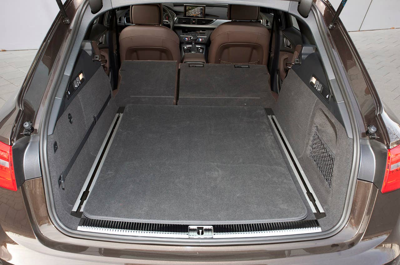2012 Audi A6 Allroad Quattro rear cargo area