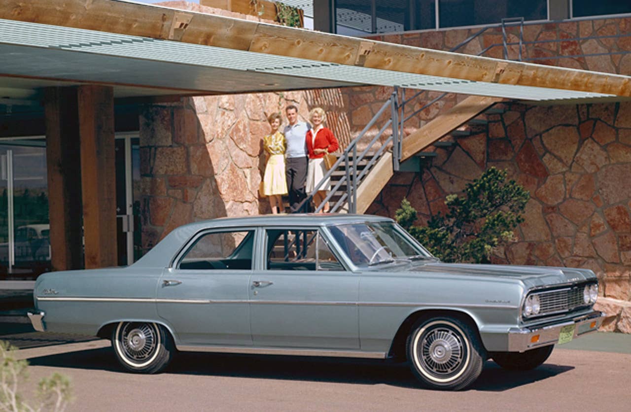 Generation 1 – 1964-1967 (1964 MY pictured) Although originally launched as premium sedan for families, the first Malibu was quickly caught up in the muscle car wars of the 1960s and soon after its introduction, the sporty Malibu SS was born. The Chevelle SS took the lead for Chevrolet’s muscle cars in 1966 and the Malibu continued as the premium model, tailored for the growing number of suburban customers who sought roominess yet efficiency for their long commutes everyday.