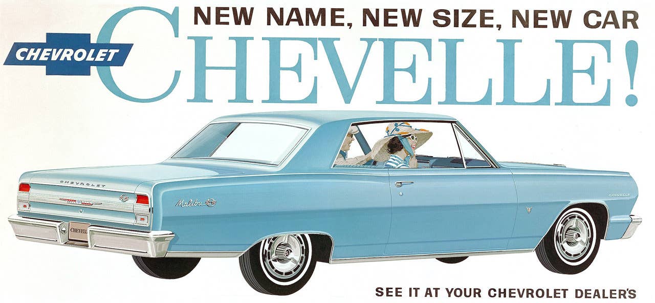 Generation 1 – 1964-1967 (1964 MY pictured) Although originally launched as premium sedan for families, the first Malibu was quickly caught up in the muscle car wars of the 1960s and soon after its introduction, the sporty Malibu SS was born. The Chevelle SS took the lead for Chevrolet’s muscle cars in 1966 and the Malibu continued as the premium model, tailored for the growing number of suburban customers who sought roominess yet efficiency for their long commutes everyday.