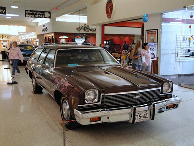 Generation 3 – 1973-1977 (1973 MY pictured) The 1973 introduction of the third-generation Malibu brought a new frame that retained the previous 112-/116-inch wheelbases, but to accommodate new federal crash standards, the bodies grew about five inches in length and one inch in width.  A European-inspired Laguna model briefly dethroned the Malibu from its perch atop the midsize hierarchy.
