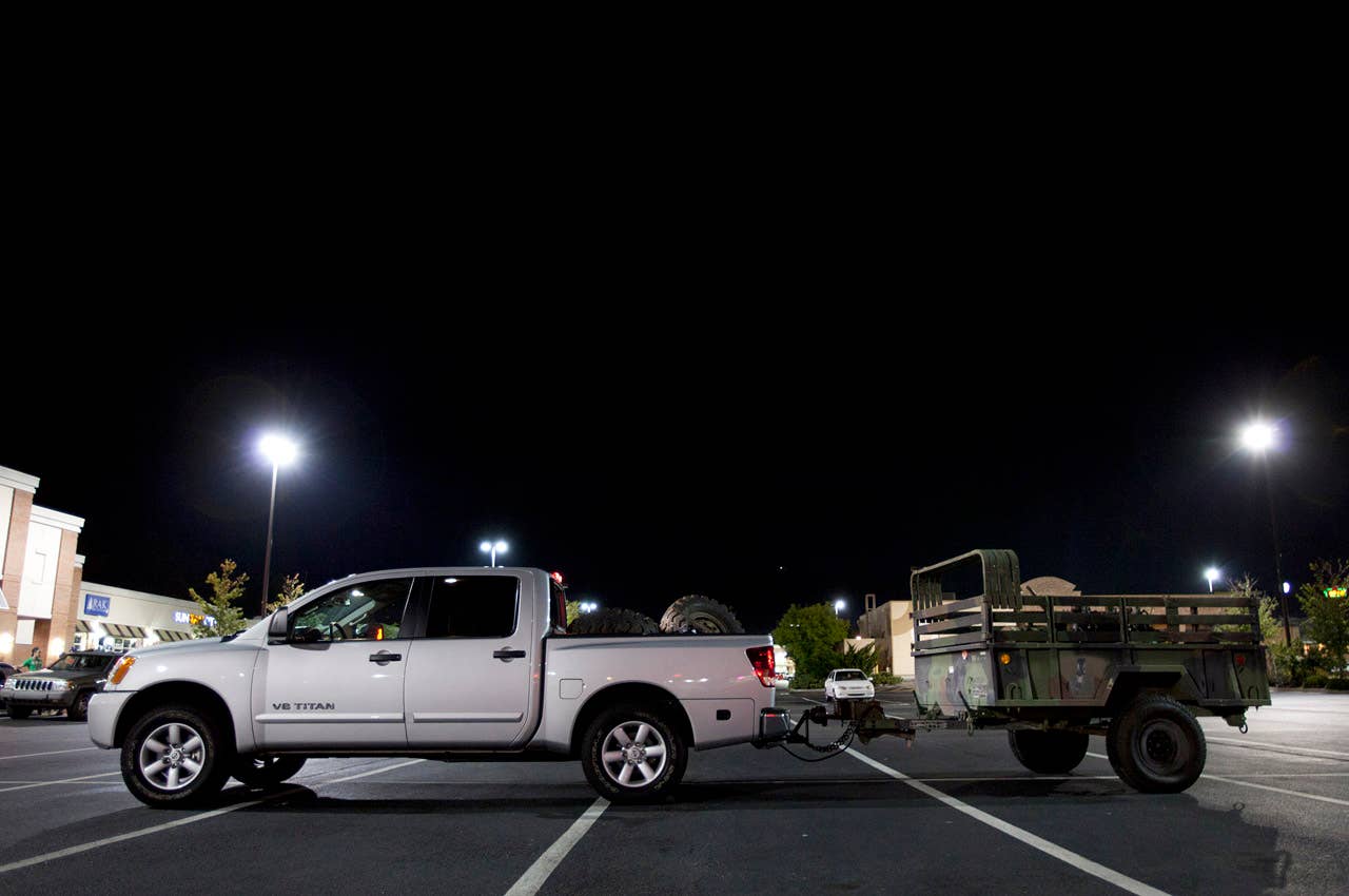 2012 Nissan Titan side view