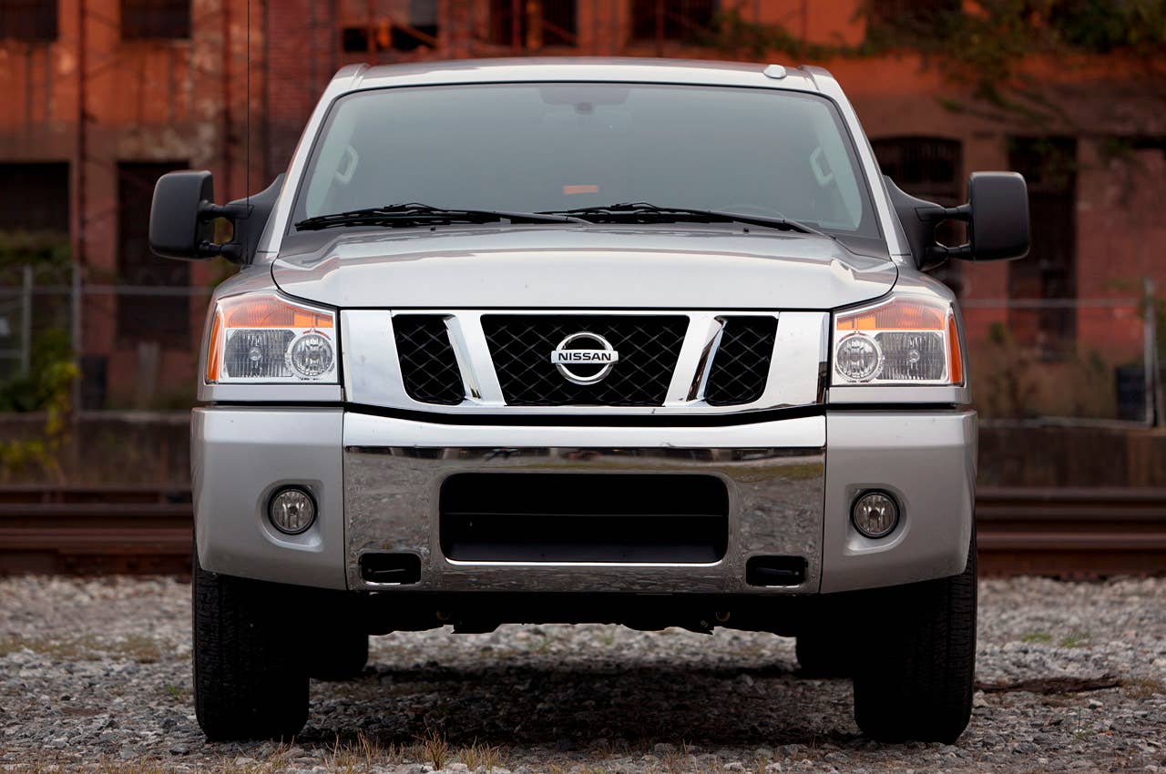 2012 Nissan Titan front view
