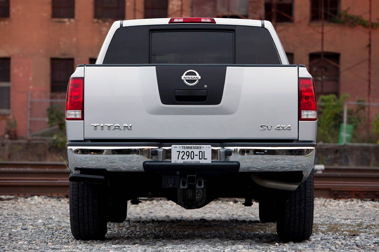 2012 Nissan Titan rear view