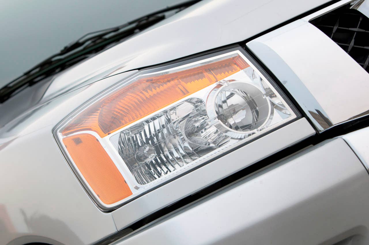 2012 Nissan Titan headlight