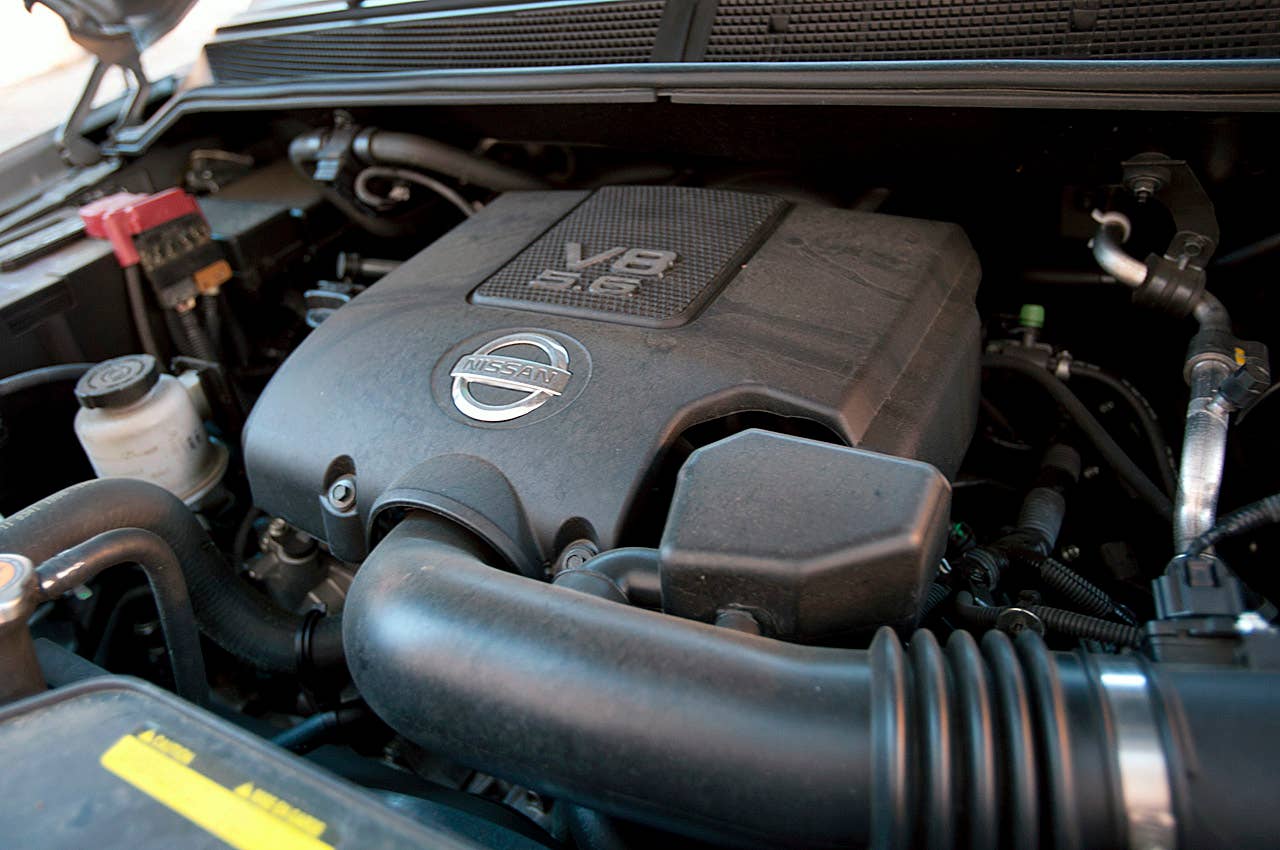 2012 Nissan Titan engine