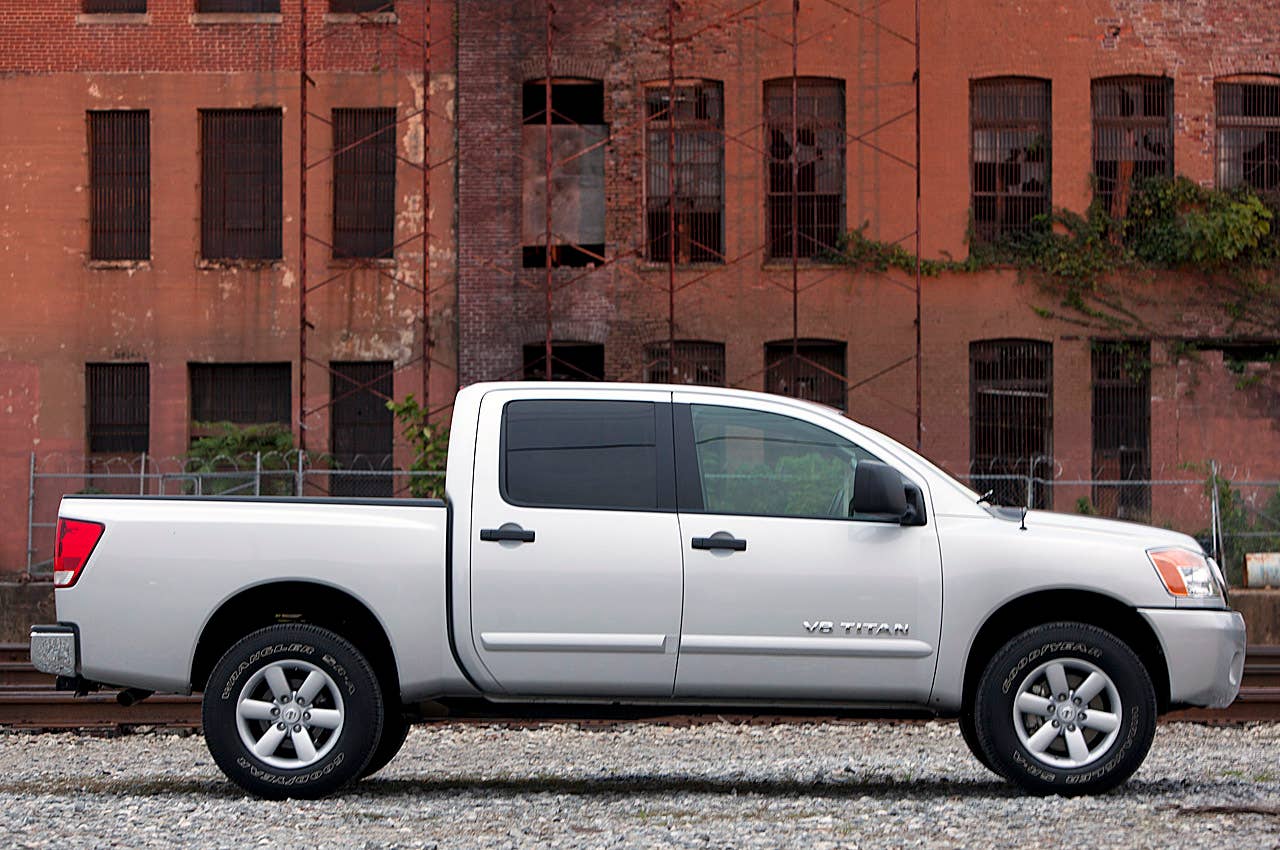 2012 Nissan Titan side view