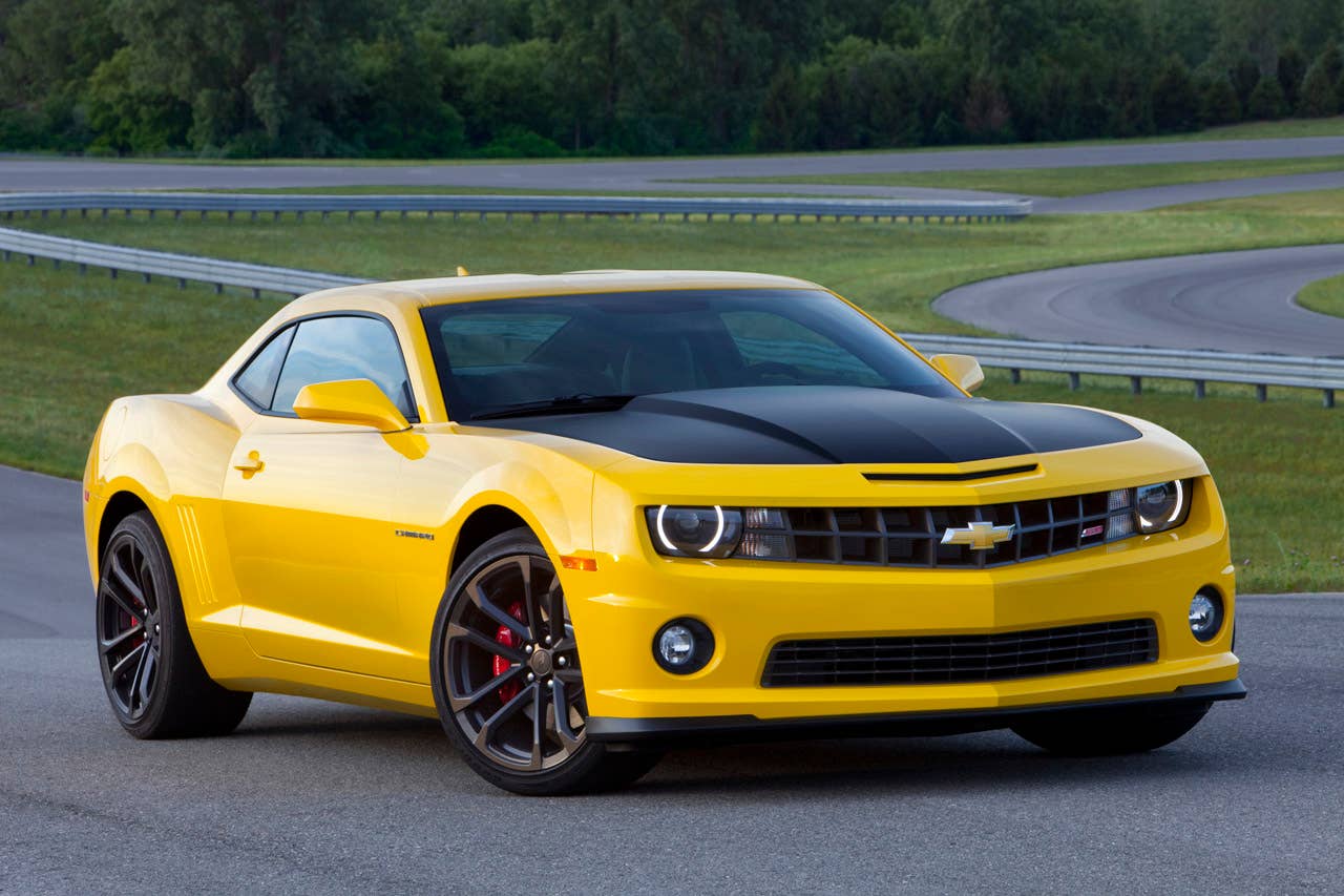 For 2013, Camaro is available with the 1LE performance package, inspired by road racing. Offered on SS coupes with manual transmissions, the 1LE package features unique gearing, suspension tuning, and tires, the Camaro 1LE is capable of more than 1 g of lateral acceleration, and lapping the Virginia International Raceway's Grand Course in under three minutes.