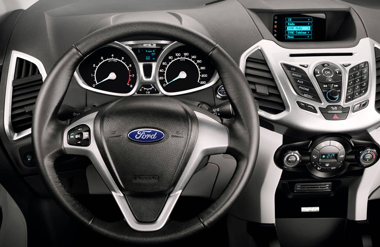 Ford EcoSport steering wheel