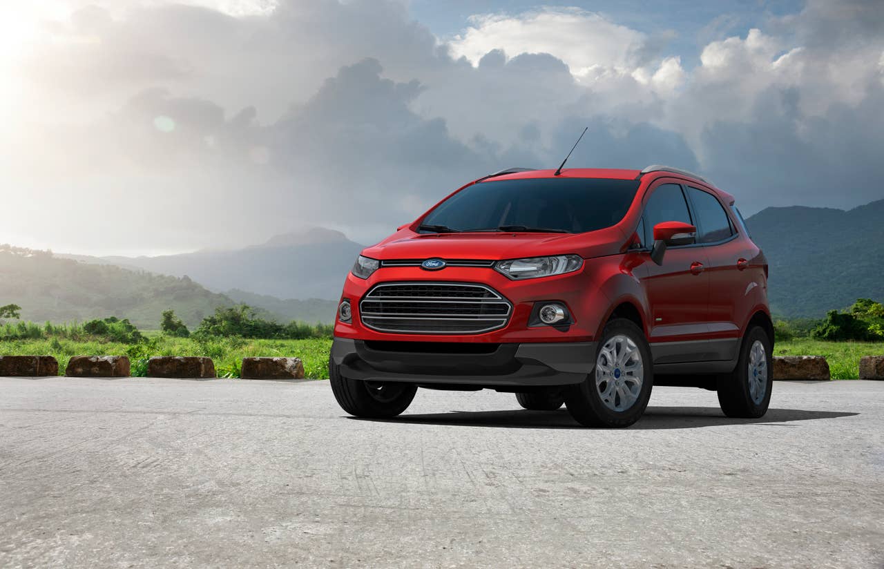 Ford EcoSport front 3/4