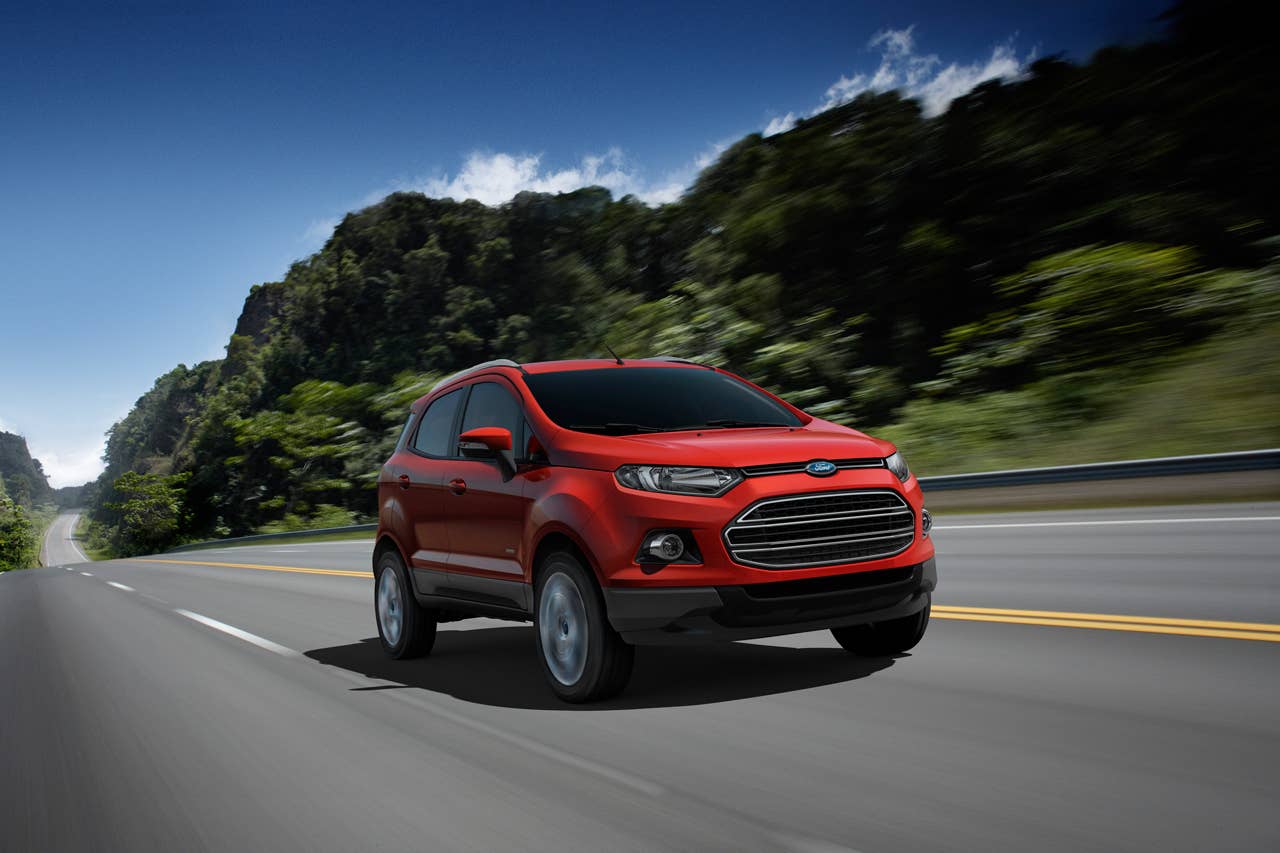 Ford EcoSport front 3/4