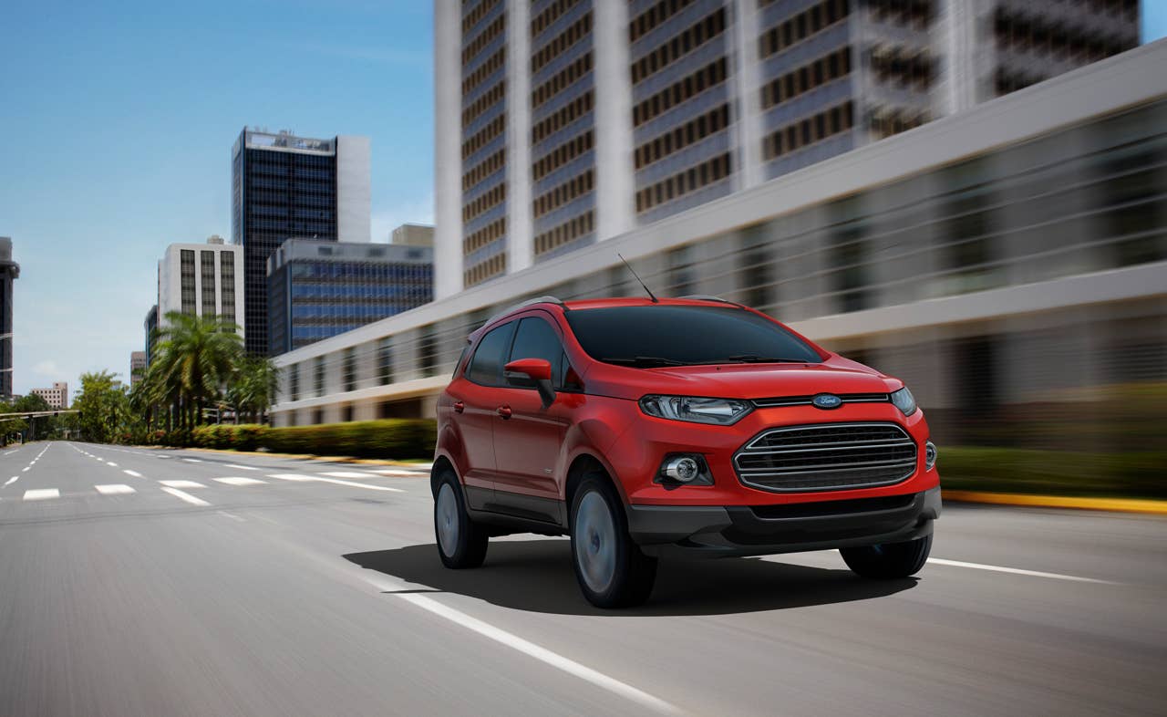 Ford EcoSport front 3/4