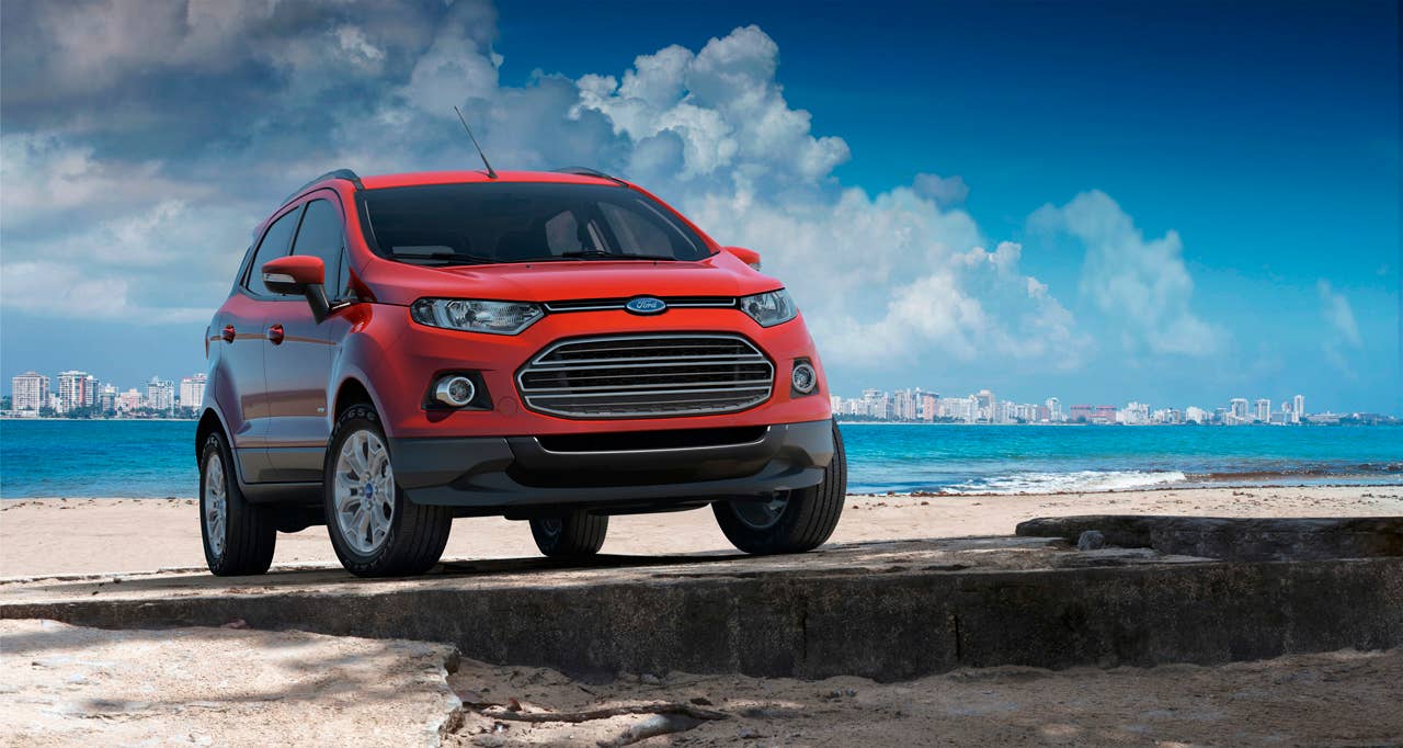 Ford EcoSport front 3/4