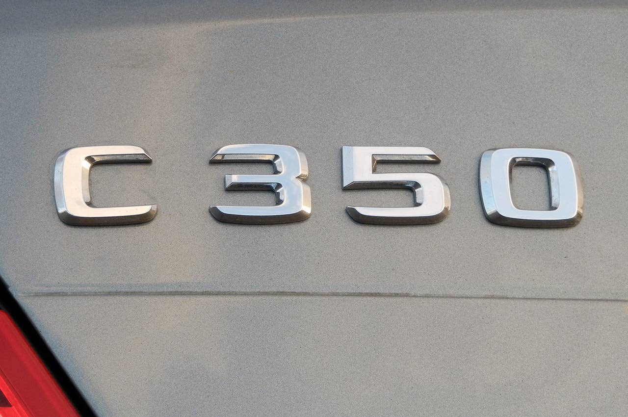 2012 Mercedes-Benz C350 Sedan badge
