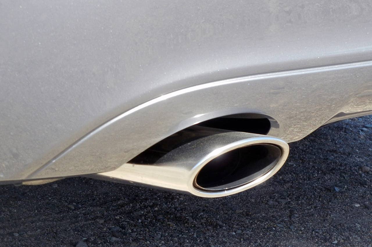 2012 Mercedes-Benz C350 Sedan exhaust system