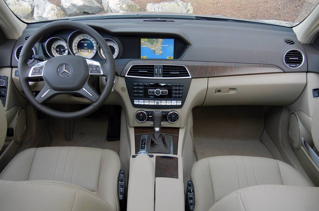 2012 Mercedes-Benz C350 Sedan interior
