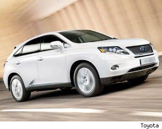MSRP: $45,235 - $46,825 Invoice: $42,520 - $44,016  Fuel Economy: 32 mpg City, 28 mpg Highway  We recently labeled the RX 450h as the"ultimate commuter vehicle" and stand by that distinction. The RX 450h offers awesome fuel economy, a silky smooth ride, tons of standard features, 32 mpg in the City and more than enough room to store passengers and their stuff. It is a legit alternative to a minivan if you have just two kids.  The biggest problem with the RX 450h, however, is its price tag. The"L" in Lexus stands for luxury.  Research the Lexus RX 450h Lexus RX 450h Photos & Information Lexus RX 450h Specs Lexus RX 450h Local Dealer Price Quote