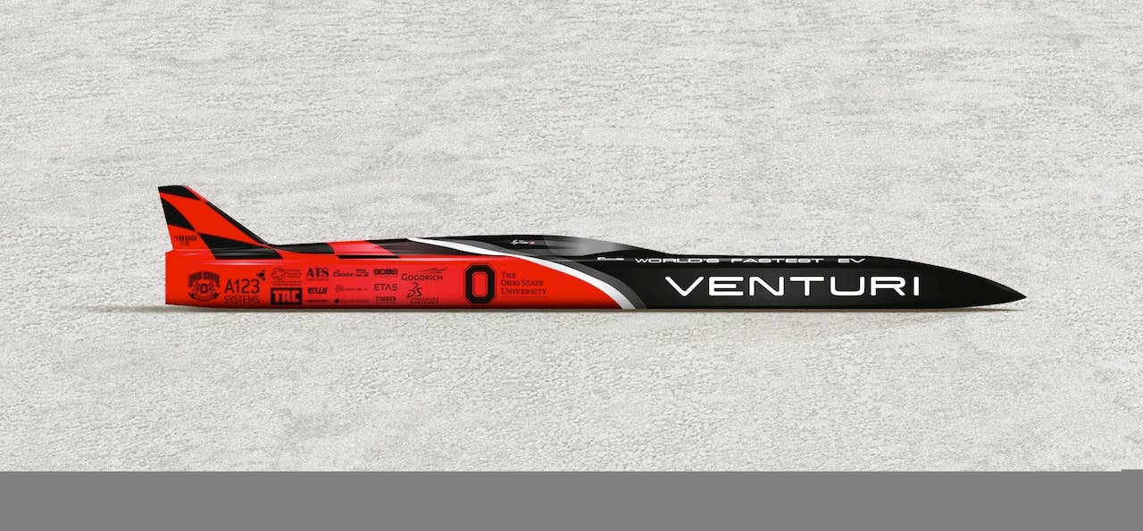 Ohio State and Venturi are teaming up again to set more land-speed electric-vehicle records this year.