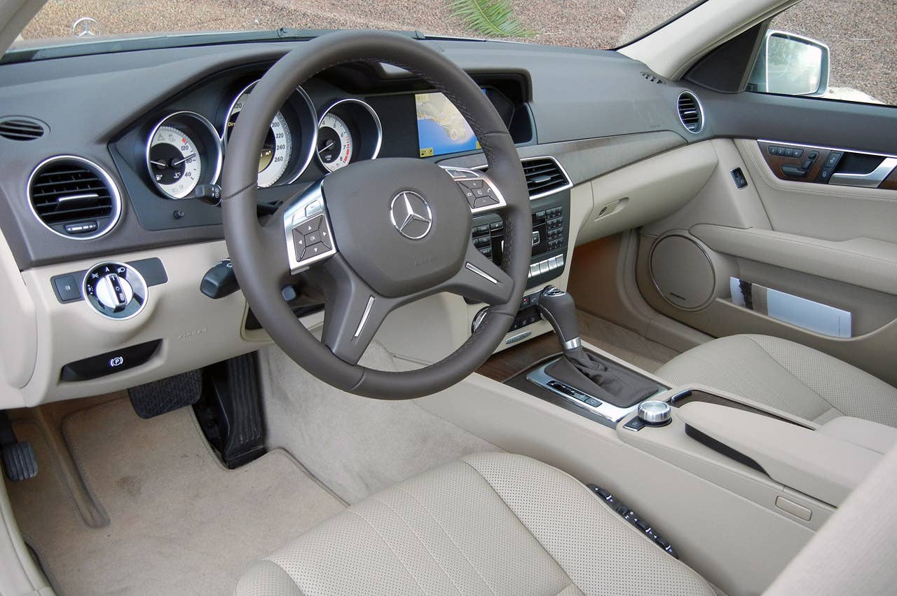 2012 Mercedes-Benz C350 Sedan interior