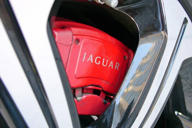 2013 Jaguar XFR-S brakes