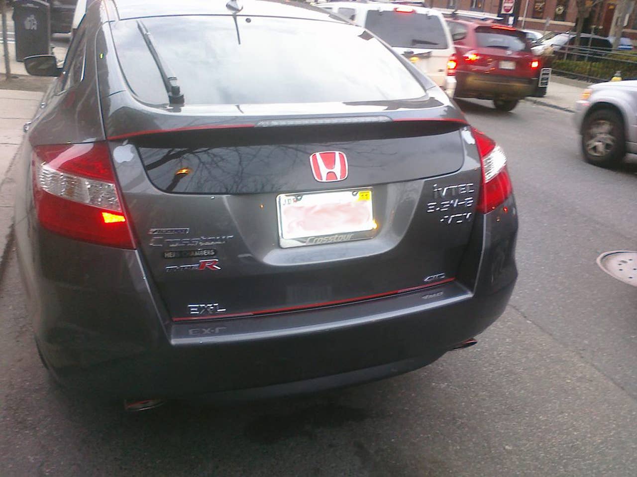 2011 Honda Accord Crosstour badge overkill
