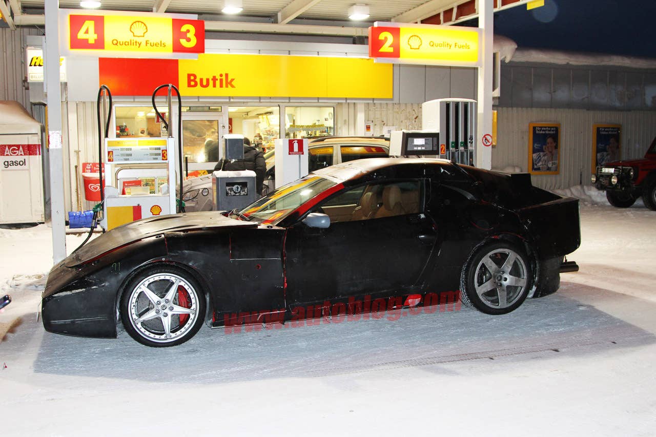 Ferrari 612 Successor spy shots