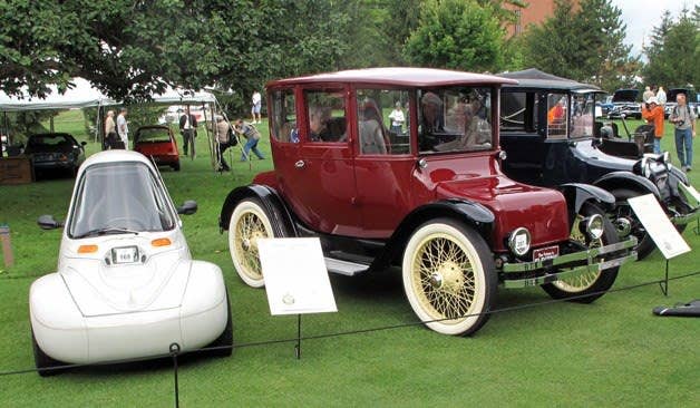 EVs at Concours d'Elegance of America 2013