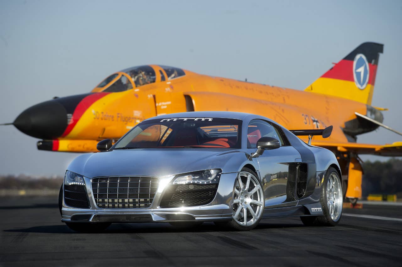 2011 MTM Audi R8 BiTurbo fron three quarter