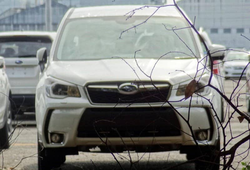 2014 Subaru Forester spy photos