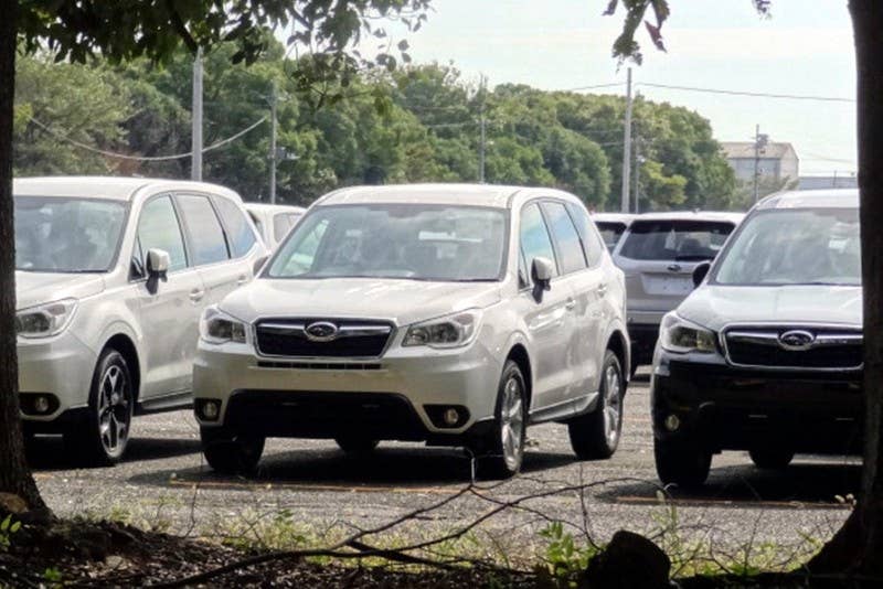 2014 Subaru Forester spy photos