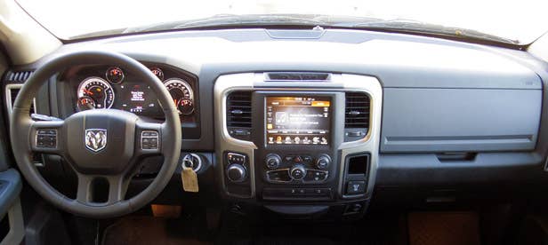 2013 Ram 1500 interior