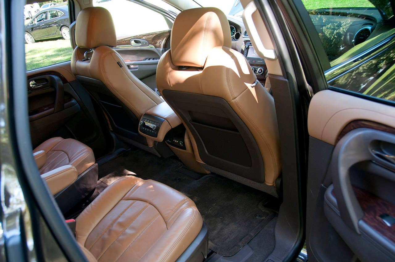 2013 Buick Enclave rear seats