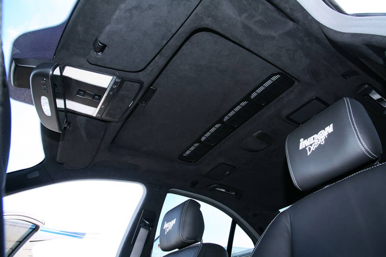 2011 INDEN Design Mercedes-Benz S-Class Alcantara headliner