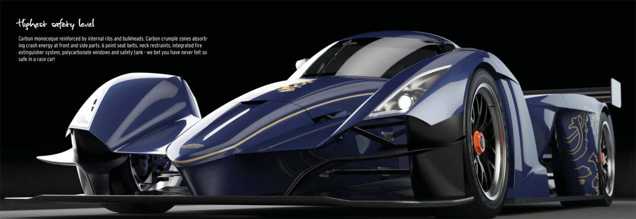 Praga R1 front 3/4