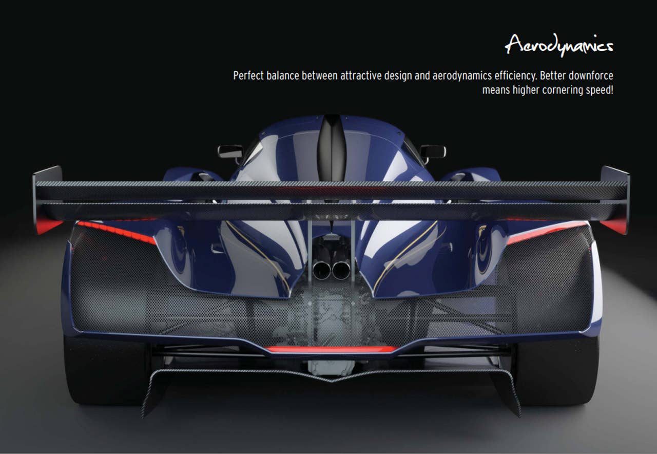 Praga R1 rear