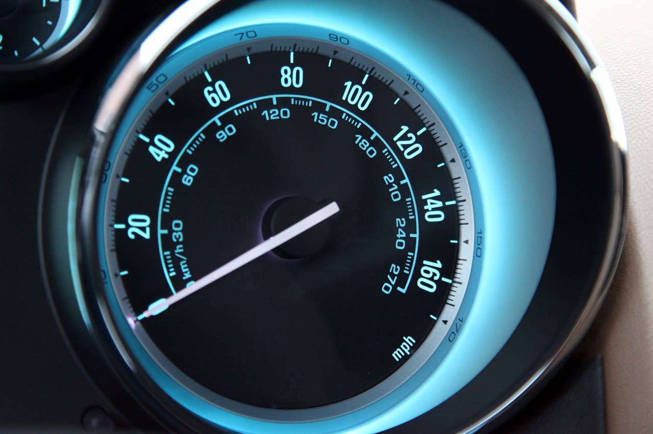 2012 Buick Verano speedometer