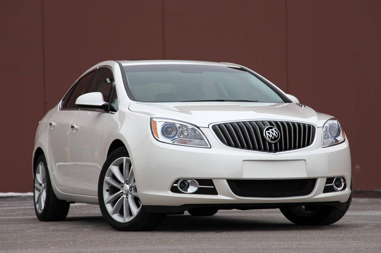 2012 Buick Verano front 3/4 view